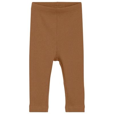 Minymo - Kid's Leggings Rib - Leggings Gr 74 braun Image