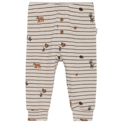 Minymo - Kid's Pants AOP - Freizeithose Gr 74 beige/grau Image