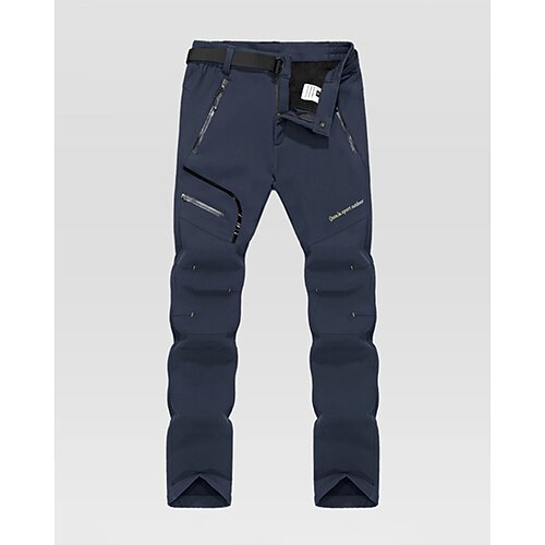Damen Wanderhosen Regenhose zum Wandern Wasserdichte Hosen Frühling Herbst Außen Normale Passform Wasserdicht Winddicht Unterteile Tasche Schwarz Armeegrün Camping / Wandern Jagd Reisen S M L XL XXL Image