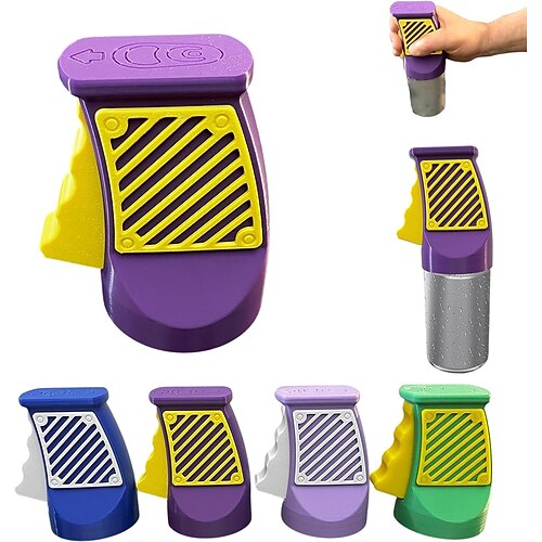 3D-gedruckter Einhand-Dosenöffner, einfacher Laschenöffner und Getränkeschutz, Aluminium-Dosenlaschenentferner für Getränke, Bier und Limonade Image