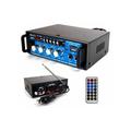 Amplificatore audio bluetooth stereo hi-fi usb aux fm 2 canali casa auto BT188A