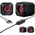 Trade Shop Traesio - Andowl - Casse Altoparlante Per Computer 2,0 Mega Bass Bluetooth 10w Usb