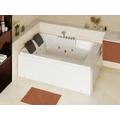 Vasca per balneoterapia 2 posti 515 litri 182 x 122 x 62 cm Angolo a sinistra - THALASSA