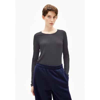 EINIAARA SOFT | Longsleeve aus Bio-Baumwolle - anthrazit (S) Image