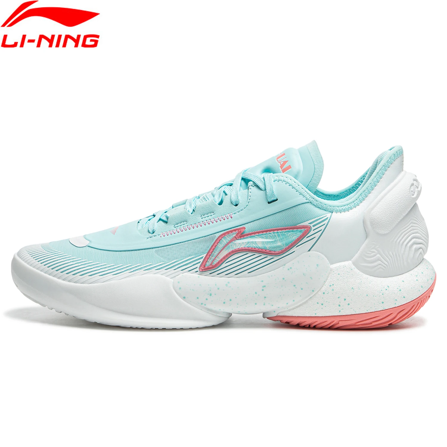 Li-Ning Herren YUSHUAI 18 V2 Professionelle Basketballschuhe BOOM Dämpfung Stabile Unterstützung LiNing Tragbare Turnschuhe ABAU025