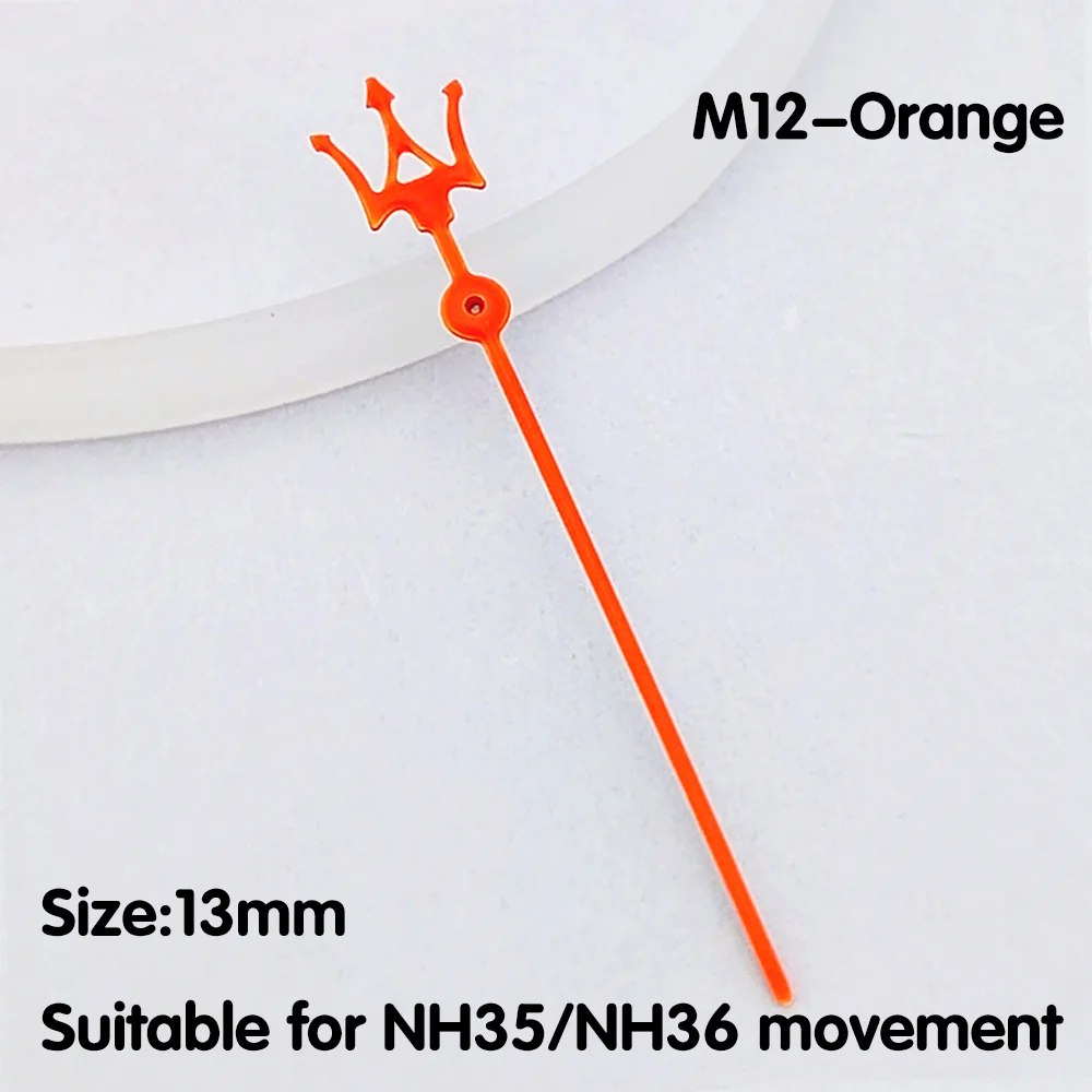 NH35 Sekundenzeiger Kronenkopf Sekundenzeiger 13mm Uhr Sekundenzeiger Uhrenteile Ersatzteile NH35 Uhr Sekundenzeiger Image