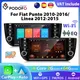 Podoyo CarPlay Android Radio Per Fiat Punto 2010-2016 Linea 2012-2015 perché Sistema Intelligente 2din Navigazione GPS DSP Autoradio