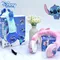 Cuffie Bluetooth Disney Stitch Cuffie wireless in peluche montate sulla testa di angelo Msl-810 Auricolari audio stereo Hifi Regalo di compleanno