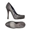 Pollini Damen Pumps, Gr. 36, grau, kein Etikett