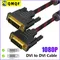 QMQF DVI To DVI Cable DVI-D 24+1 Male To Male Computer Monitor Projector Cable Video TV Monitor Computer HD DVI D Data Cable 1.5