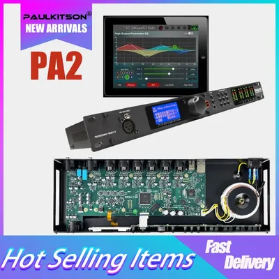 PA2 VENU360 Professional Digital Audio Feedback Suppressor Crossover Matrix Processor Stage Performance Speaker Management Syste