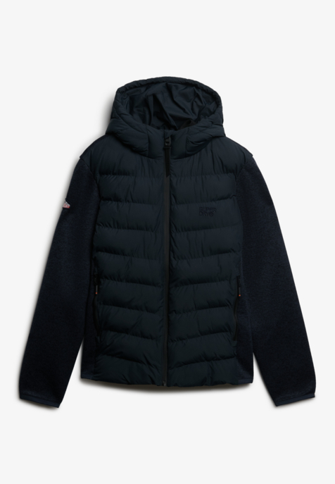 Superdry Jacke "Storm" Gr. 2XL in Eclipse Navy | 100% recyceltes Polyester