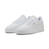 Sneaker PUMA "SHUFFLE DOWNTOWN", Gr. 42,5, weiß (puma weiß, puma weiß, puma gold), Synthetik, sportlich, Schuhe
