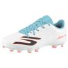 Fußballschuh SKECHERS "JR YOUTH FG, Skechers Skx_2 Jr Youth Mg", Gr. 37, wtqp weiß, Lederimitat, sportlich, Schuhe, Kunstrasenschuh unterstützt multidirektionale Bewegungen