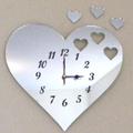 Super Cool Creations Hearts out of Heart Clock Mirror 35cm x 30cm