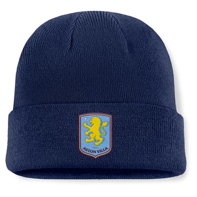 Aston Villa Core Beanie mit Bündchen – Athletic Navy – Kinder Image