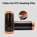MincoHeat-Film chauffant infrarouge à économie d'énergie, chauffage au sol en graphène, PTC orange sain, AC220V, largeur 50cm, 150w/m2