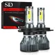 2Pcs 15000LM Mini Car Headlight H1 H4 H7 LED Bulb H8 H11 9005 HB3 9006 HB4 9004 HB1 9007 HB5 H13 Led Light Turbo Auto Headlamp