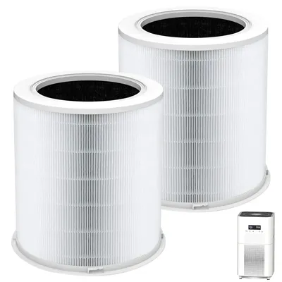 1/2 Pack Replacement Filter Compatible with Dr.J Professional AP401 AP402 & GCZ AP402 Air Purifiers