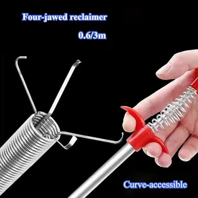 Drain Unclogger Opens Clogging of Sewage Pipe Cleaners Drain Clog Remover Home Cleaning Supplies Professional Pipe Plunger Tool