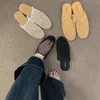 Sommer Frauen Wohnungen Hausschuhe 2025, Mesh Atmungsaktive Halb Slipper Designer Sandalen Frau Schuhe Mode Nicht Slip Outdoor Casual Schuhe