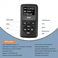 HDJQ DAB/DAB Radio digitale Bluetooth 4.0 Tasca personale FM Mini radio portatile Auricolare MP3 Micro-USB per la casa