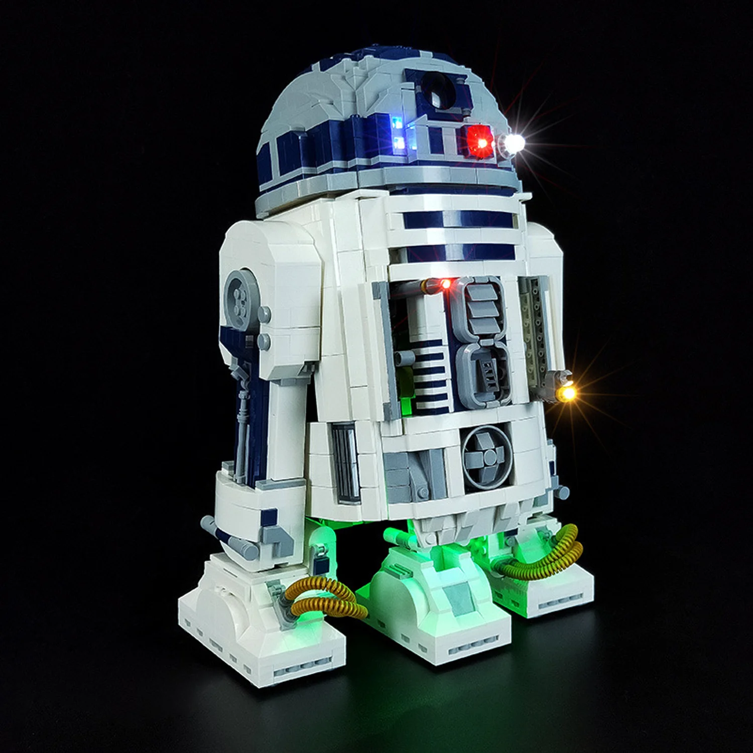 LED-Licht-Kit-Bausteine für 75308 Moive Series Classic R2D2 Roboter-Bausteine-Set, Modell (Modellsteine NICHT im Lieferumfang enthalten) Image