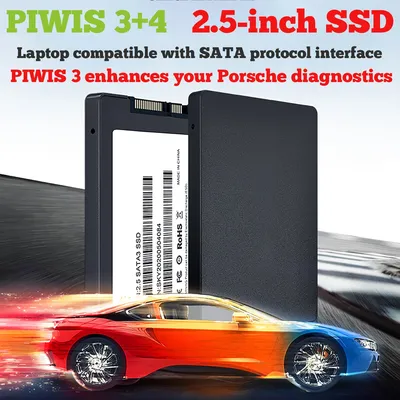 For Piwis 3 PT3G Tester Software Diagnostic + programming Software 2in1 Software V42.7 +38.25 multi-language New SSD 256GB