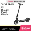 Drive Tron DT01 10-Zoll-Schlauchlose Reifen für Erwachsene, 30 km/h Höchstgeschwindigkeit, 18,6 Meilen pro Stunde, 40 km, große Reichweite, 36 V, 13 Ah, 400 W, Elektroroller