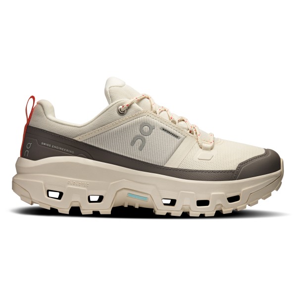 On - Women's Cloudrock Low WP - Wanderschuhe 37,5 | EU 37,5 beige
