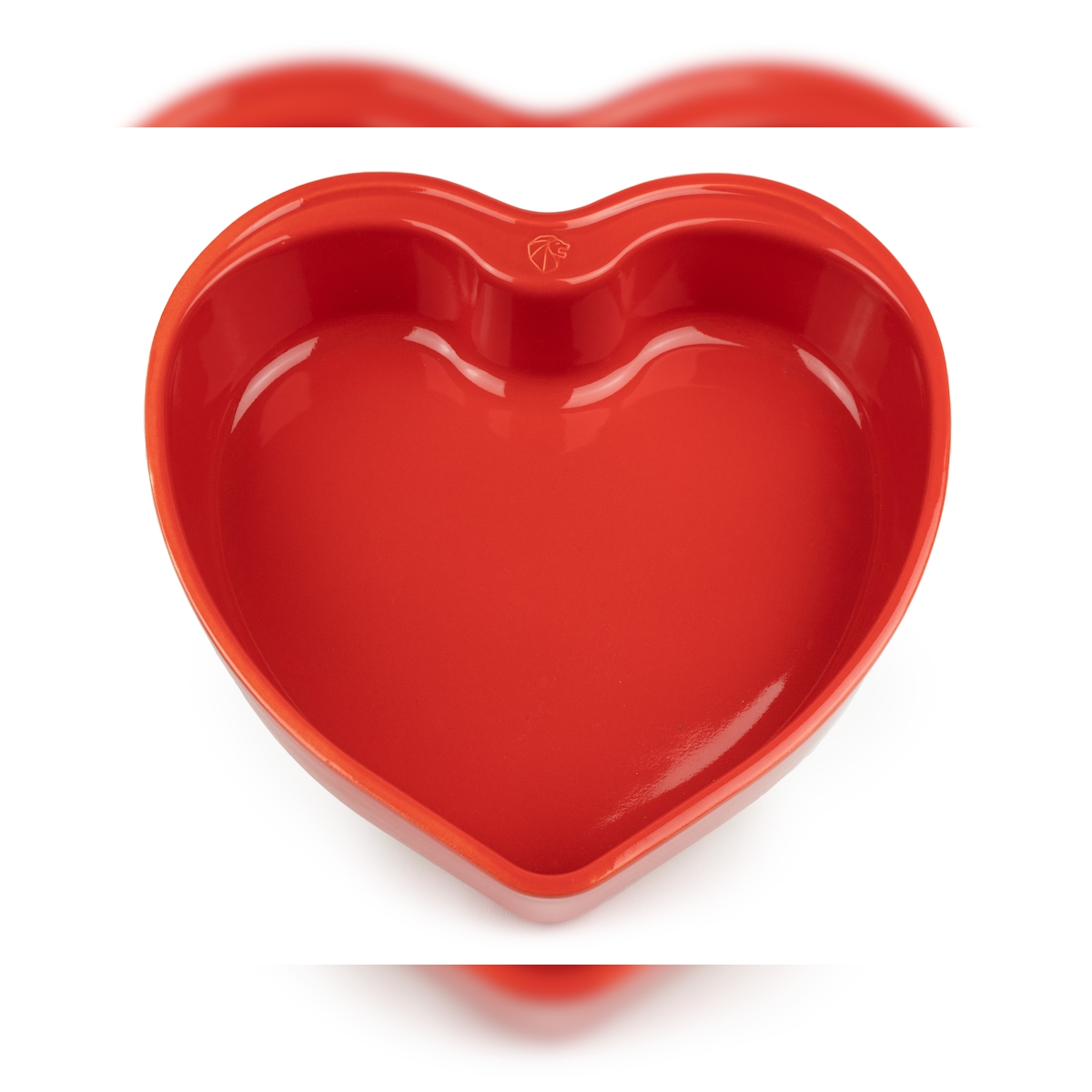 PEUGEOT Keramik Auflaufform FOR YOU 26cm Herz Kuchenform Spülmaschinenfest Image