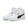 Sneaker PUMA "SHUFFLE DOWNTOWN MID", Gr. 47, schwarz-weiß (puma weiß, puma schwarz, puma gold), sportlich, Schuhe