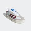 Sneaker ADIDAS ORIGINALS "SAMBA XLG", Gr. 43, cloud weiß, shadow rot, sanftes weiß, Leder, sportlich, Schuhe