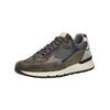 Sneaker NERO GIARDINI "Nero Giardini Sneaker Leder/Textil", Herren, Gr. 42, grün (olive), Leder, Textil, casual, Schuhe