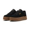 Sneaker PUMA "KARMEN II IDOL SD", Gr. 37, schwarz (puma schwarz, puma schwarz, puma gold), sportlich, Schuhe