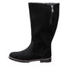 Weitschaftstiefel SHEEGO, Damen, Gr. 40, schwarz, Leder, Schuhe
