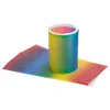 folia Laternen-Zuschnitte Regenbogen, 51 x 22 cm, 10 Stück