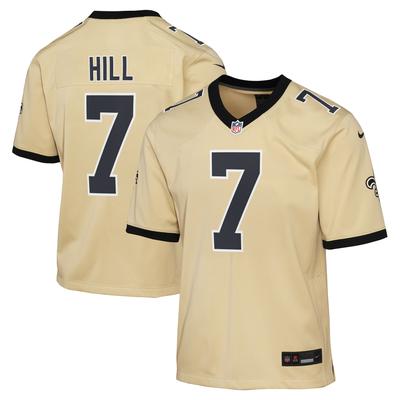 New Orleans Saints Nike Game Ausweichtrikot - Gold - Taysom Hill - Jugendliche Image