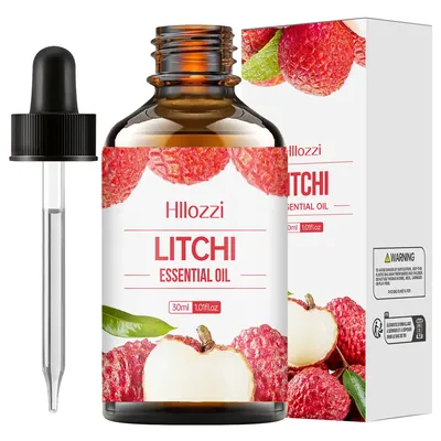 30ml Lychee Essential Oil Pure Plant Essential Oil Multi-purpose Aromatherapy Diffuser Humidifier Soap Fruit Essential Oil