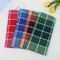 4pcs Household Kitchen Waffle Cleaning Cloths, Polyester Cotton Cleaning Grid Cleaning Cloths
