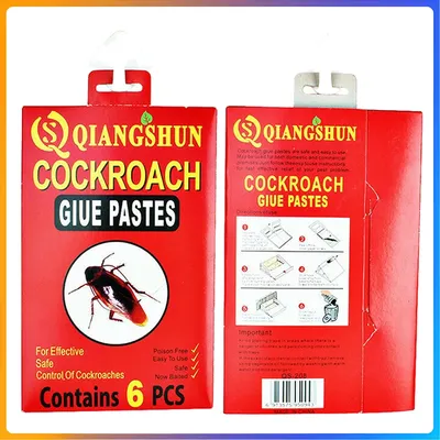 6PCS Mouse Board Sticky Rat Glue Mouse Trap Glue Board Mice Catcher Trap Non-toxic Pest Control Reject Mouse Killer Rat Traps