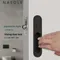 Serratura per porta scorrevole minimalista in stile giapponese Maniglia per porta in legno invisibile Serratura scorrevole mobile per bagno interno senza chiave