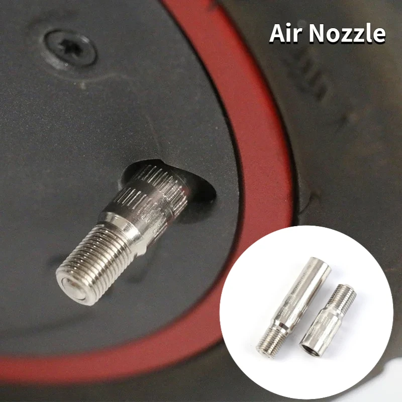 Elektrische Roller Luft Ventil Verlängerung Adapter für Xiaomi M365/1S/PRO/PRO2 MI3 Max G30 aufblasbare Reifen Düse Ersatzteile Image