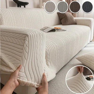 Elastic Sofa Cover for Living Room Home Jacquard Stretch Slipcovers Couch Covers 1/2/3/4/5Seater Free Shopping funda sofá 쇼파 커버