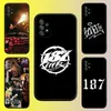 187 Strassenbande Hip Hop Group Handyhülle für Samsung Galaxy A73 71 53 52 42 41 32 22 21 13 12 S E 4G 5G Soft Black Shell