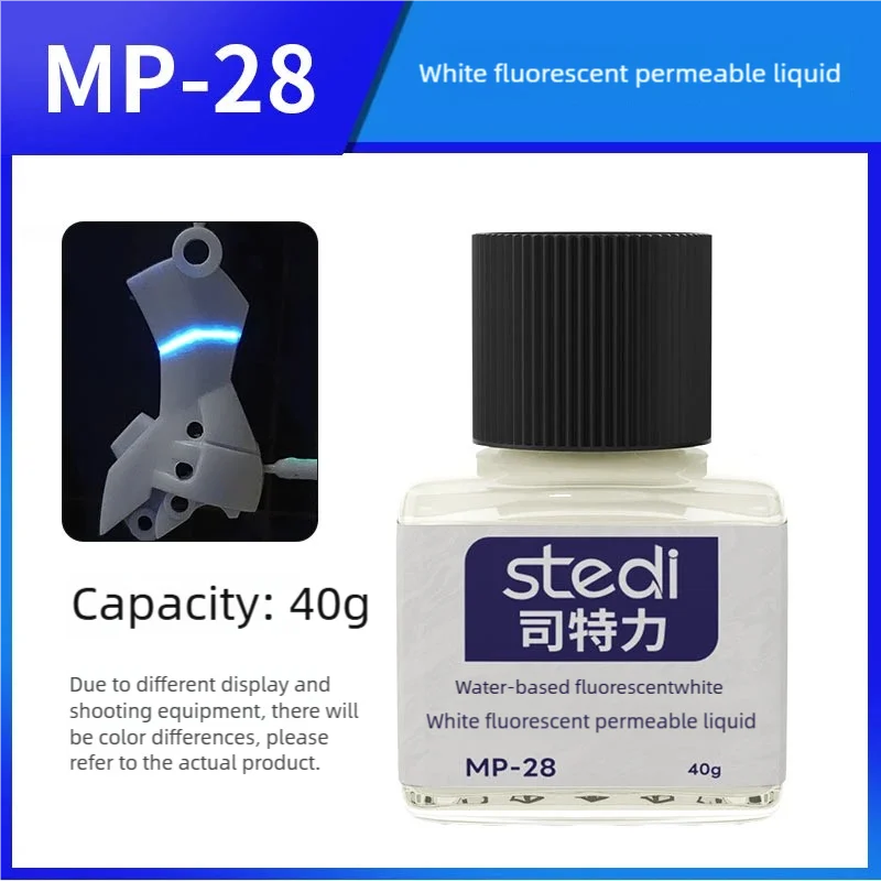 Stedi Panel Liner Paint MP10-MP29 Fluoreszierend auf Wasserbasis, 40 g, für Modellbau, fluoreszierende Tinte, Panel Line Accent Color Image