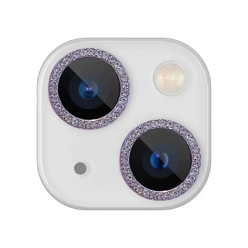 2-3Pcs Luxus Diamant Kamera Schutz Für IPhone 16 15 14 13 12 Pro Max Plus Glitter Ring Objektiv glas Zurück Objektiv Kappe Shinny Abdeckung Image