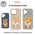 Custodia per telefono digitale NFC Fonda per iPhone 16 15 14 13 e Pro Max E Custodia per schermo a inchiostro Custodie NFC con protezione Coque Batteria gratuita