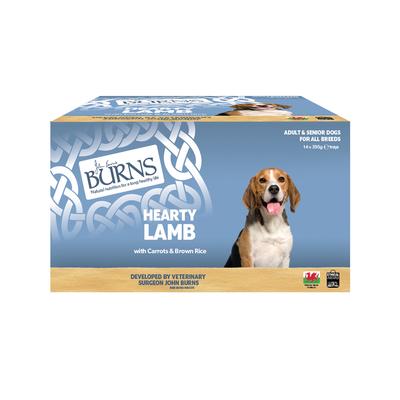 16x395g Lamb Wet Food for Dogs Burns Wet Dog Food