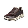 Sneaker ARA "Ara Sneaker Glattleder", Damen, Gr. 41, marone, Glattleder, casual, Schuhe